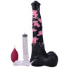 Bad Horse Gode Éjaculateur Horse Tinulf Squirt L 28 x 6.5 cm Noir-Rose
